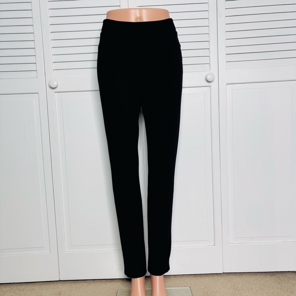 PATRIZIA LUCA MILANO Black Pants Size Medium